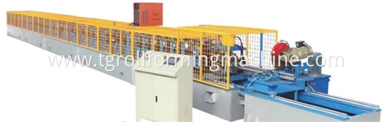 Peach-Type Post Fence Forming Machine